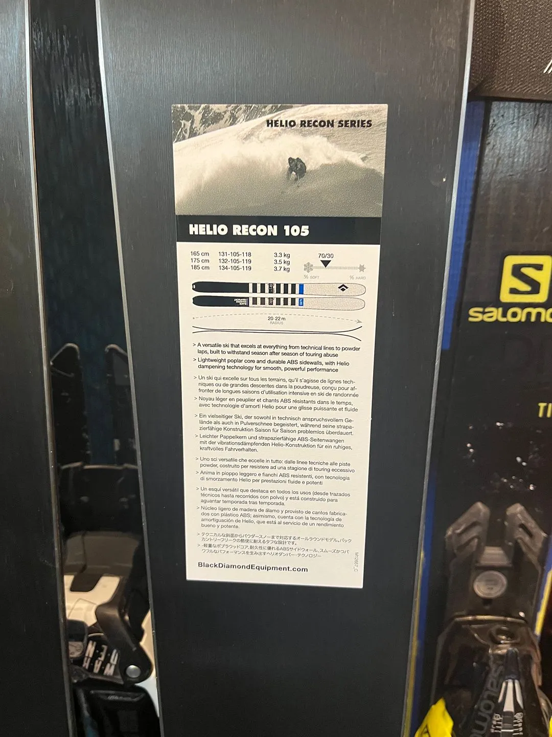 Black Diamond Helio Recon 105 5 Black Diamond Helio Recon 105 – Image 3